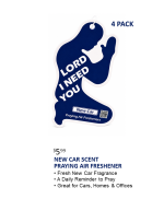 New Car Scent Praying Air Freshener