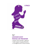 Lavender Scent Praying Air Freshener