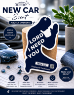 New Car Scent Praying Air Freshener - Image 2