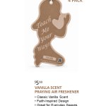 Vanilla Scent Praying Air Freshener