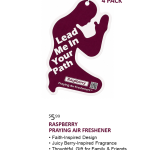 Raspberry Praying Air Freshener