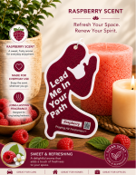 Raspberry Praying Air Freshener - Image 2