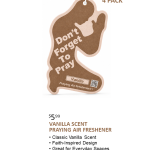 Vanilla Scent Praying Air Freshener
